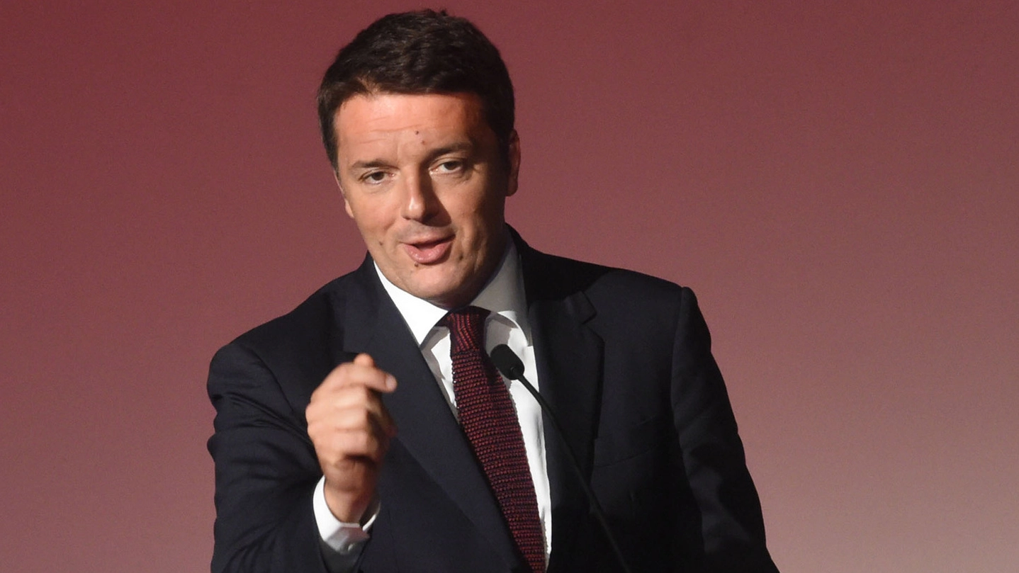 Il leader del Pd Matteo Renzi (Foto Schicchi)