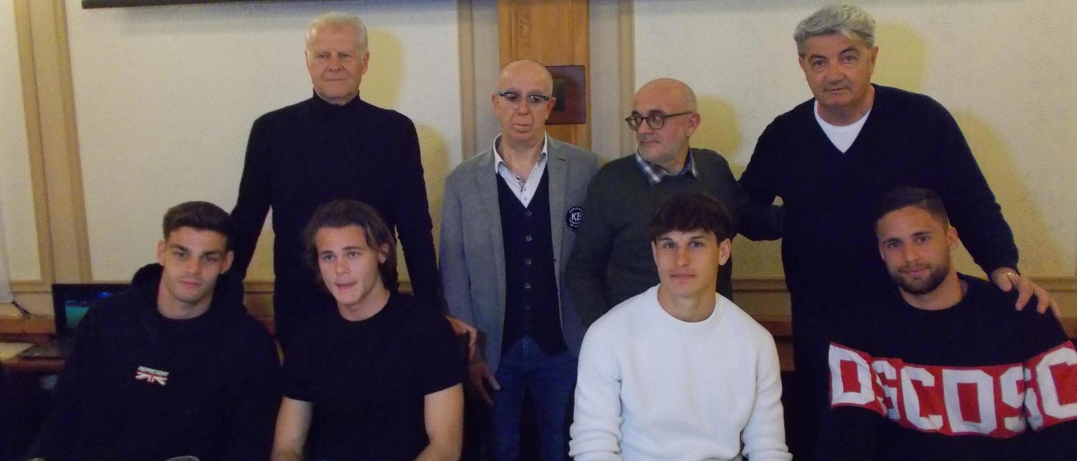 Ciofi, Francesconi, Pieraccini e Pierozzi insieme a Treossi e Santarelli sono stati ospiti a Savignano .