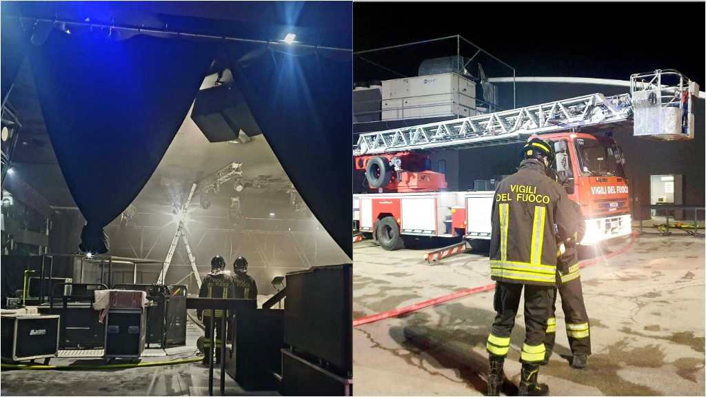 L'incendio alla discoteca Altromondo di Rimini