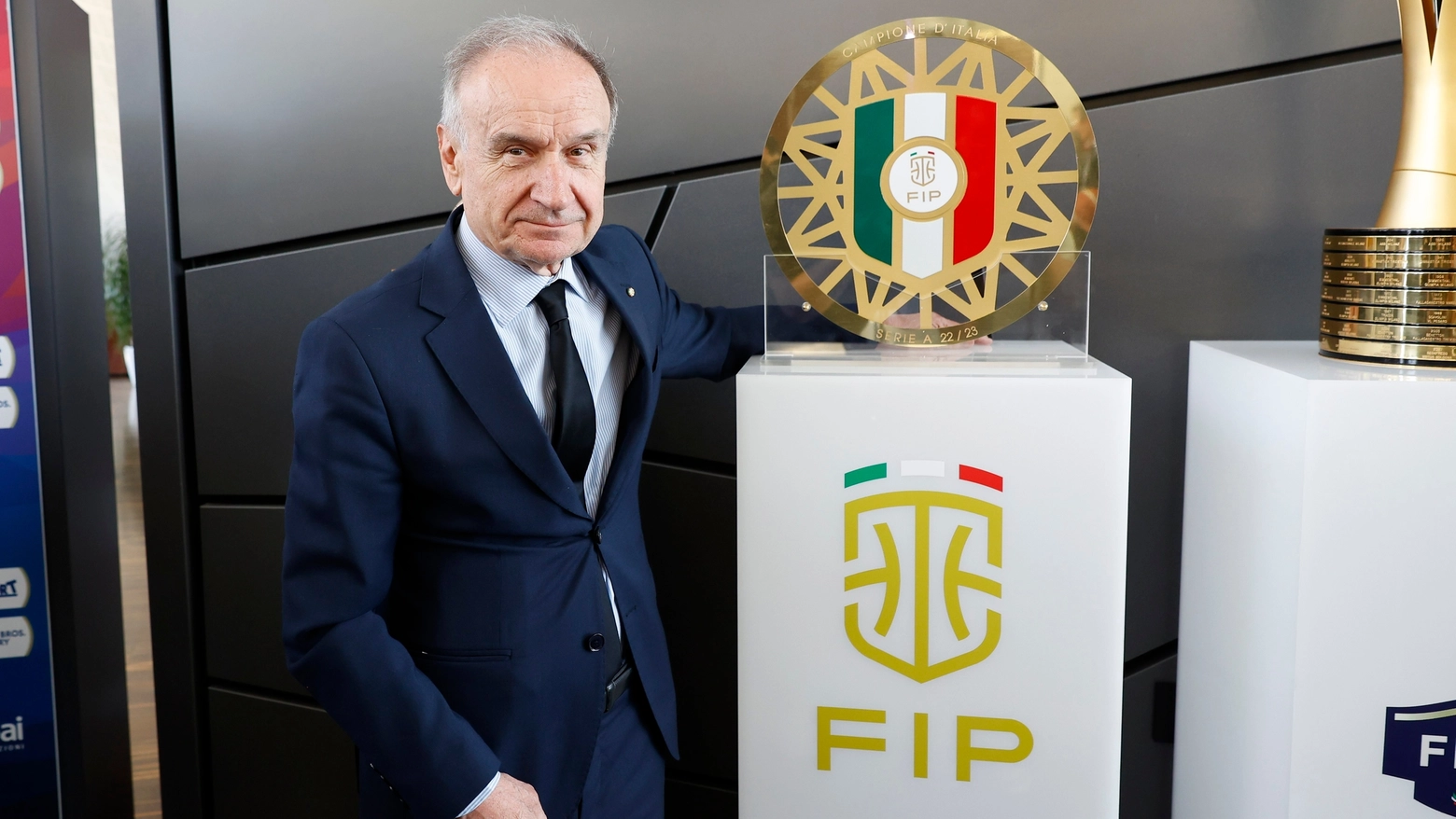 Gianni Petrucci, presidente Fip