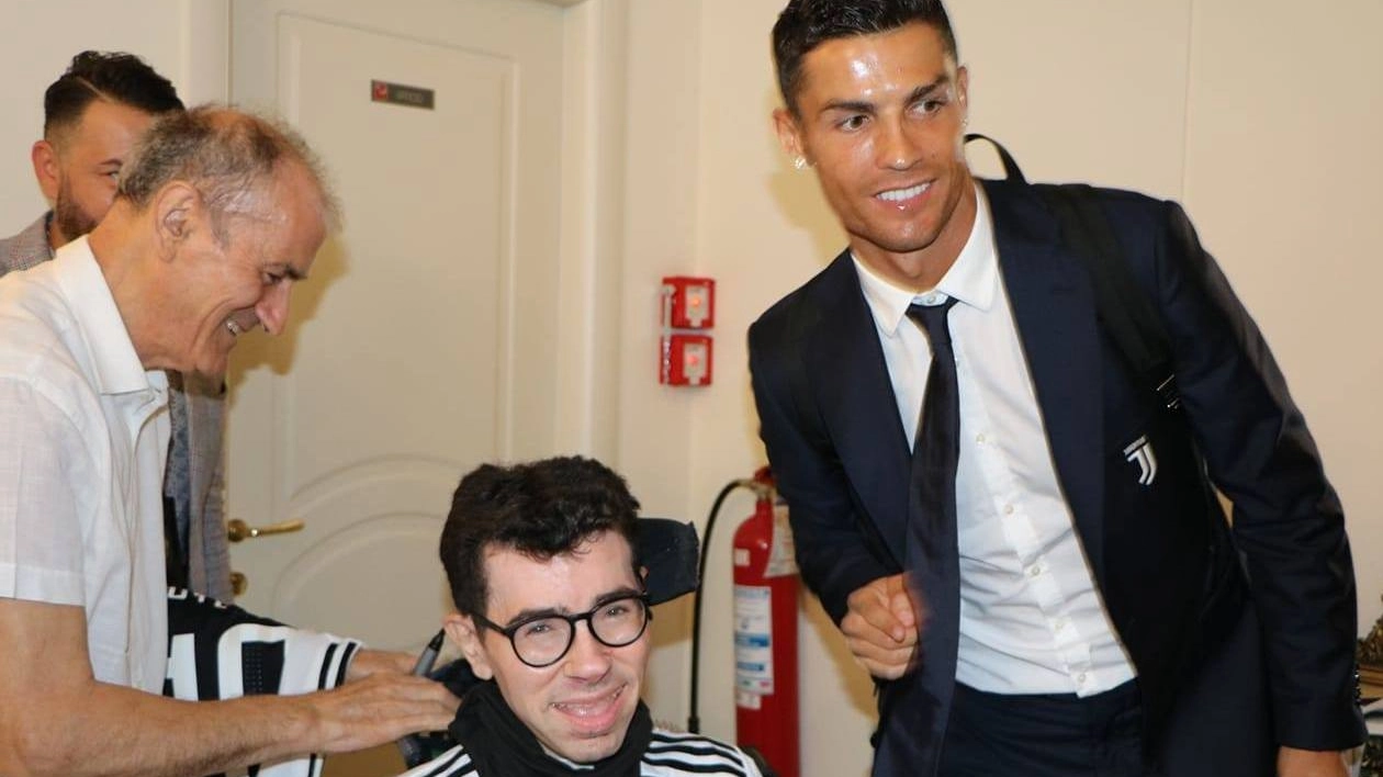 FELICE Mirko Tentella con Cristiano Ronaldo