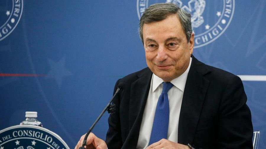 Presidente del consiglio, Mario Draghi (Ansa)