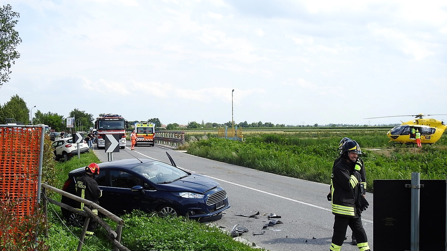 L'incidente tra Alfonsine e Bagnacavallo del 6 giugno 2019 (Scardovi)