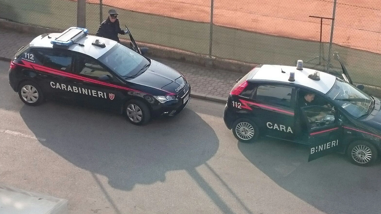 Rissa, sono intervenuti i carabinieri (foto Zani)