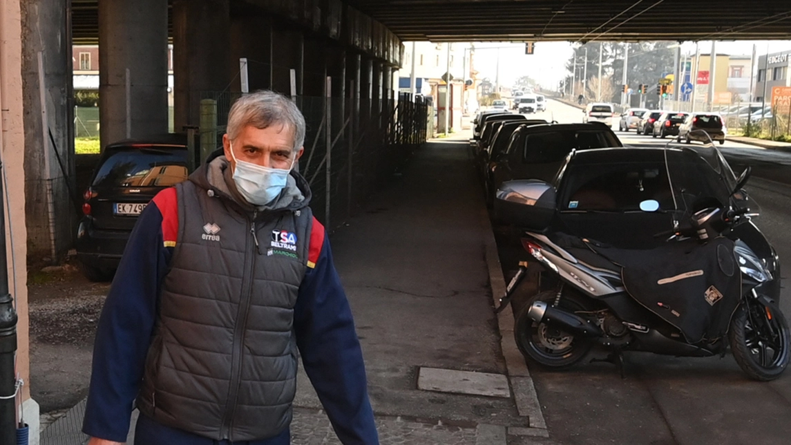 Paolo Mantovani, uno degli espropriati per il  tram a Borgo Panigale