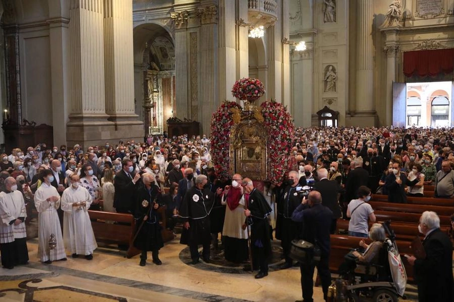 Madonna di San Luca Bologna 2022, l'arrivo della Vergine in cattedrale