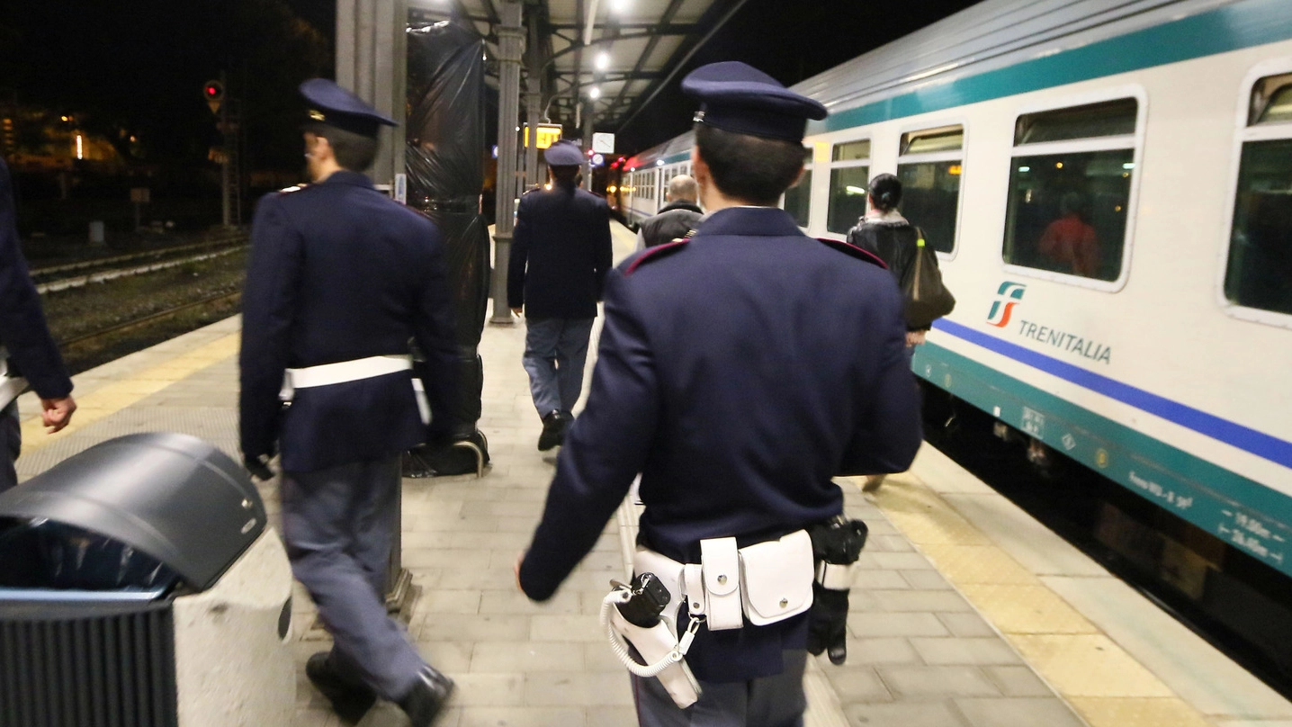 Polizia ferroviaria (Foto di repertorio Germogli)