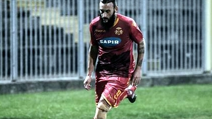 Manuel Nocciolini, in gol nel derby di Coppa contro il Cesena