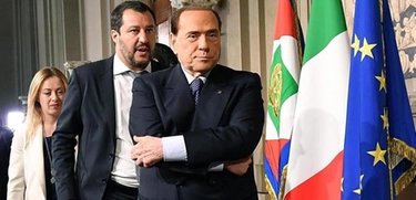 Il centrodestra di governo. Salvini e Berlusconi, veto sui 5S. Ma una parte tifa Draghi