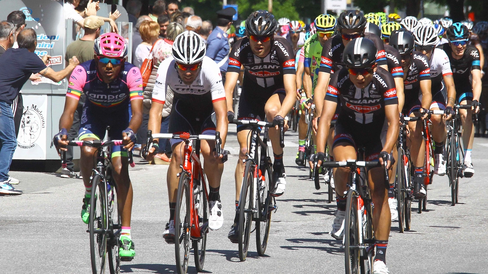 Un'immagine del Giro d'Italia