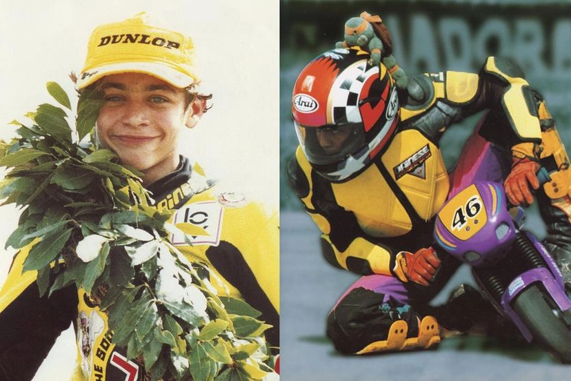 Valentino Rossi, le prime gare e le prime vittorie (a 11 anni)