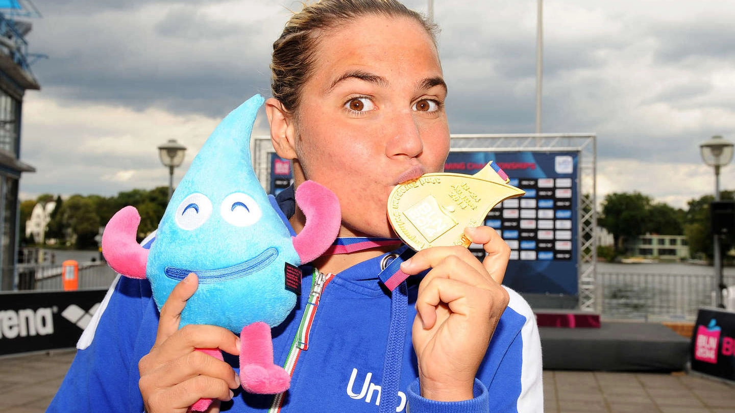 Martina Grimaldi festeggia l’oro europeo nella 25 km a Berlino: è l’agosto 2014