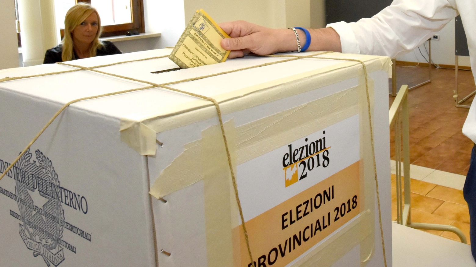 Elezioni provinciali 2018 (Foto LaPresse)