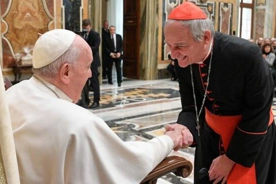 Udienza Papale con il Cardinale Zuppi