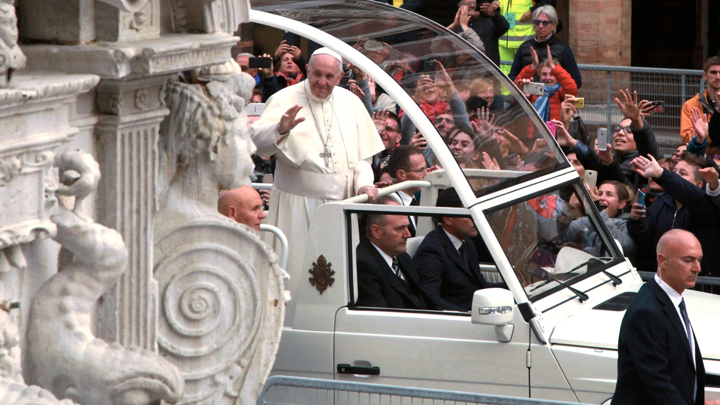 Il Papa a Cesena (foto Ravaglia)