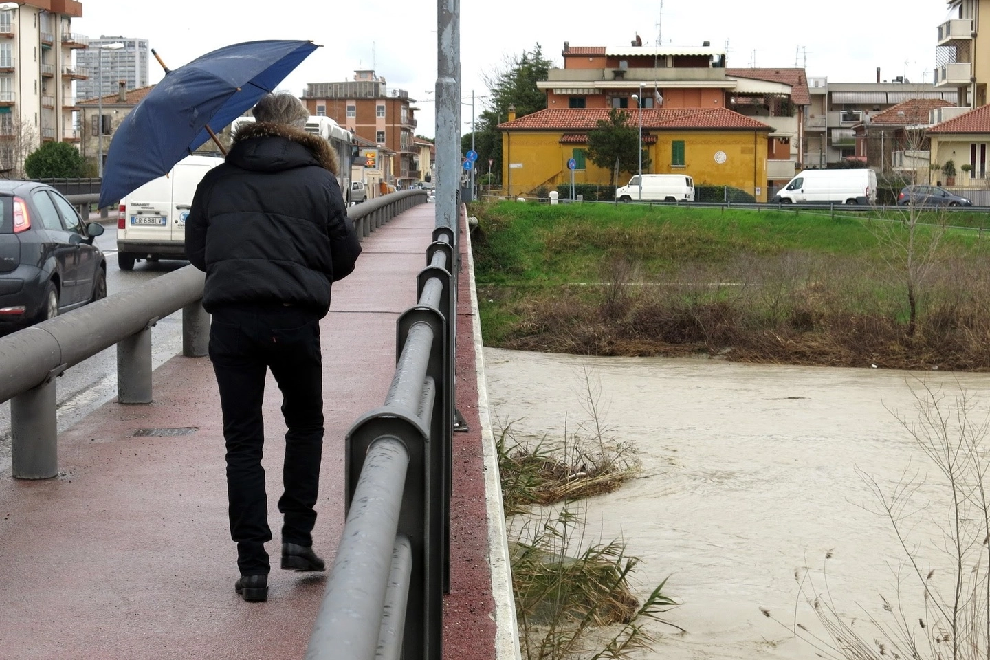 La pioggia non dà tregua in questi giorni a Rimini