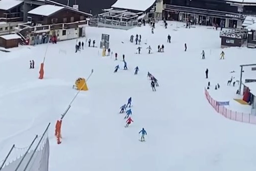 Primi sciatori sul Cimone dopo 20 mesi di stop