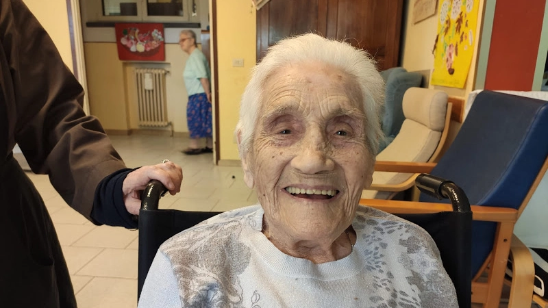Nonna Gilda ha compiuto 107 anni
