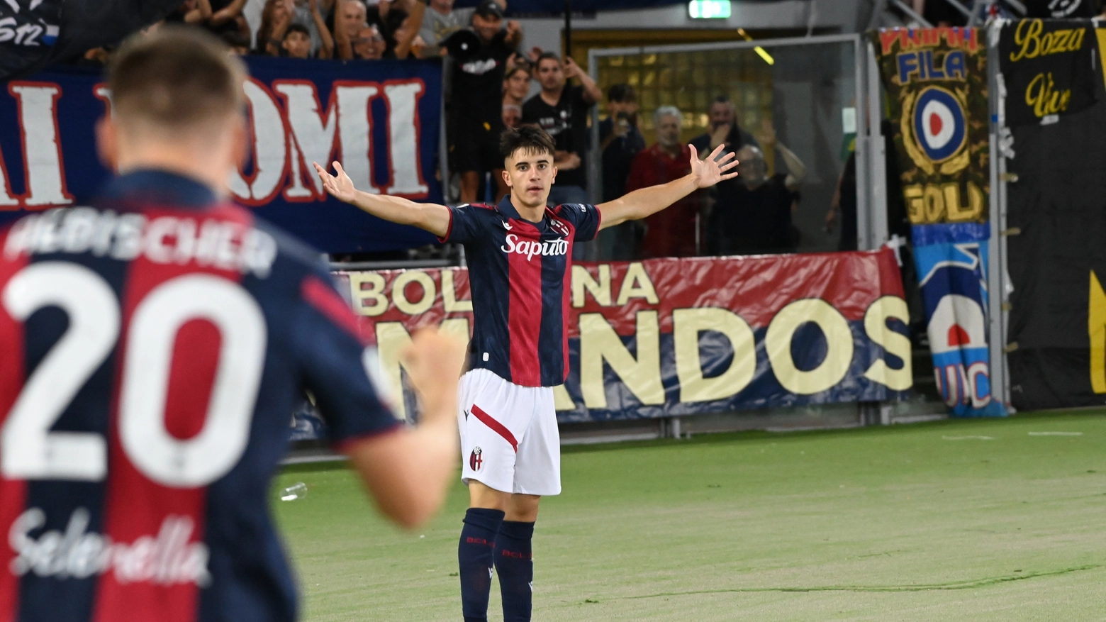 Coppa Italia: Corazza porta in vantaggio il Bologna nella sfida con il Cesena