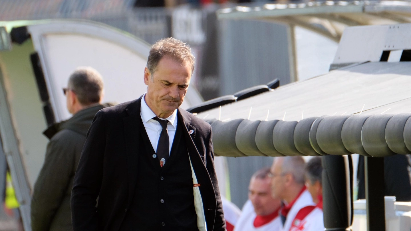 Vivarini, allenatore dell'Ascoli (Foto Labolognese)