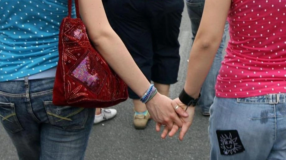 Due donne si stringono la mano