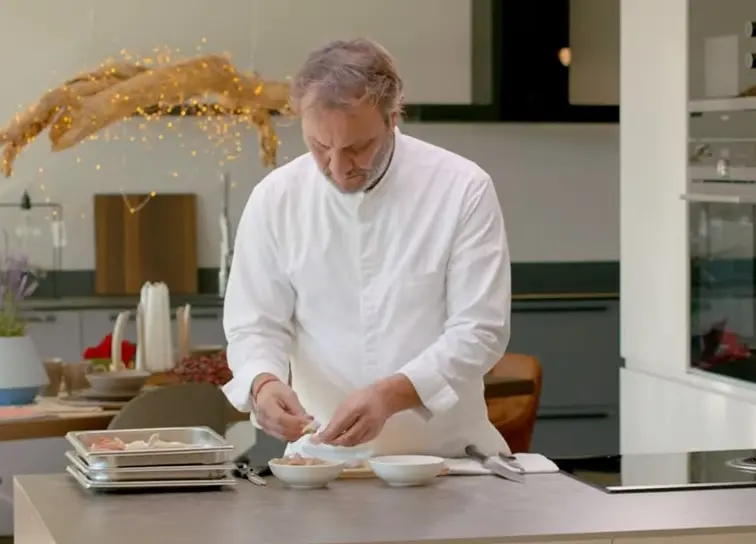 Gianpaolo Raschi, lo chef stellato diventa testimonial dell'olio di oliva in tv