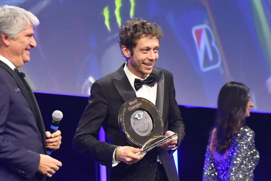 Valentino Rossi, premio alla carriera