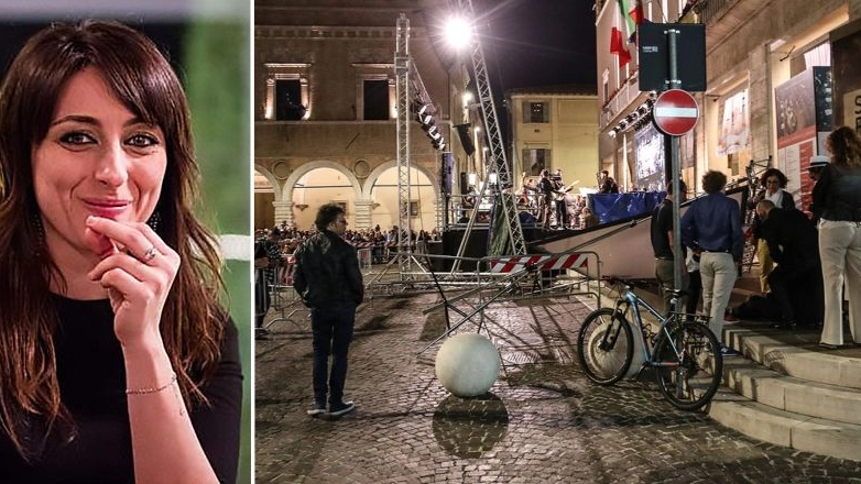Laura Balocchi è rimasta ferita in un incidente in piazza del Popolo