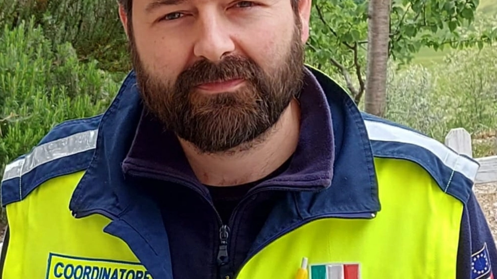 Paolo Giannotti, coordinatore protezione civile Urbino 