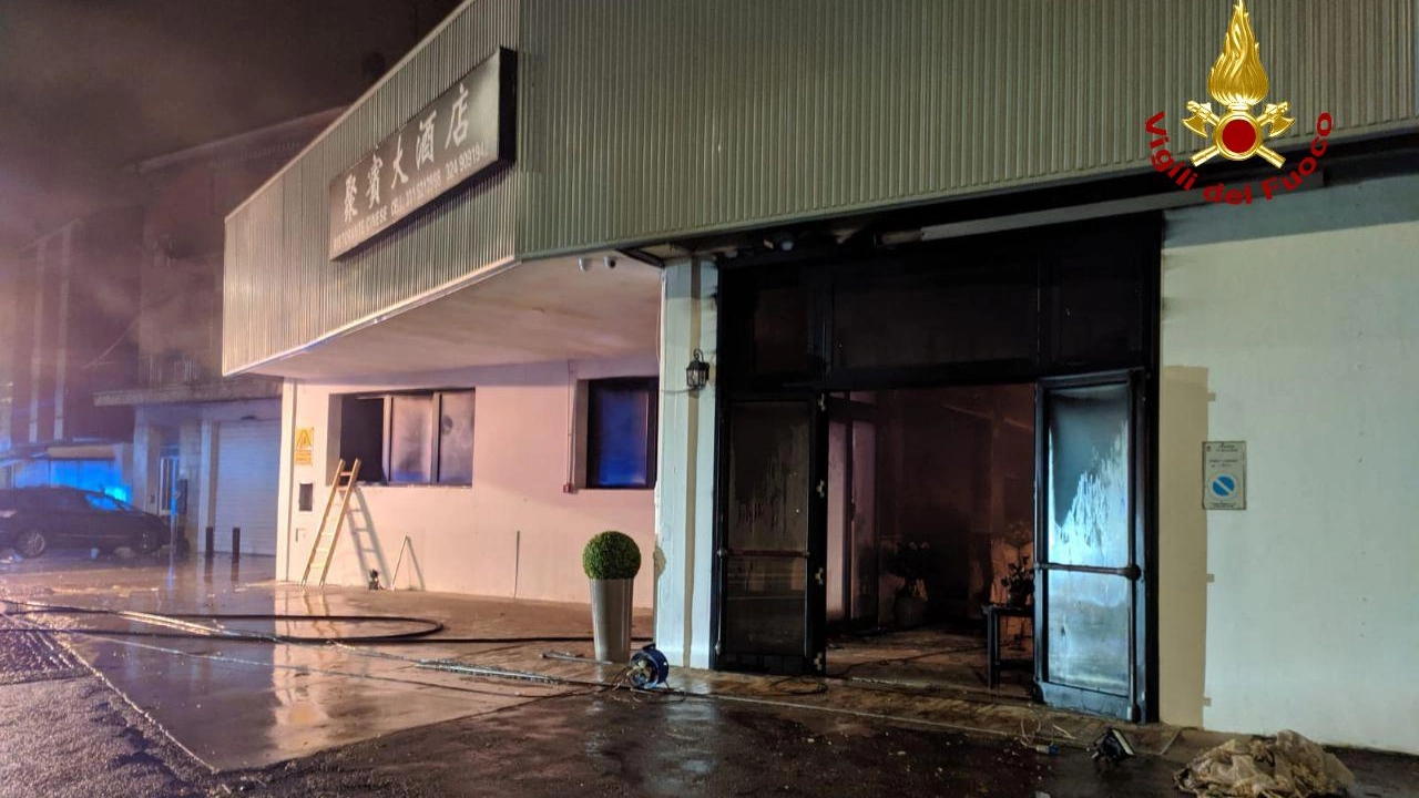 Bologna, incendio in un ristorante cinese