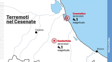 Terremoto oggi a Cesena: due forti scosse di magnitudo 4.1 e 3.8. Scuole chiuse, treni ripartiti
