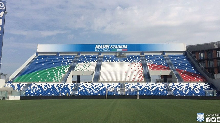 Lo stadio Mapei-Città del Tricolore