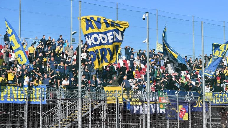 Tifosi del Modena Calcio in trasferta