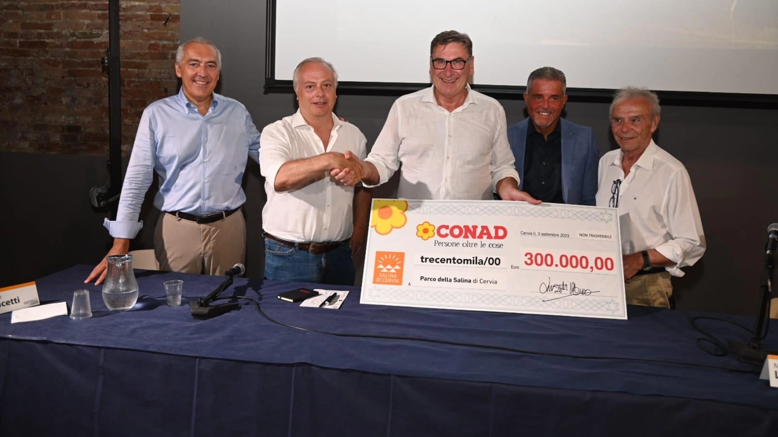 Conad dona 300mila euro  al Parco della Salina