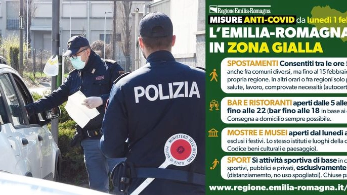 Zona gialla spostamenti: cosa si può fare in Emilia Romagna