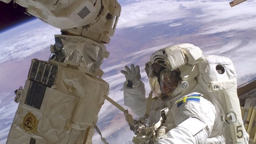 L'astronauta Christer Fuglesang