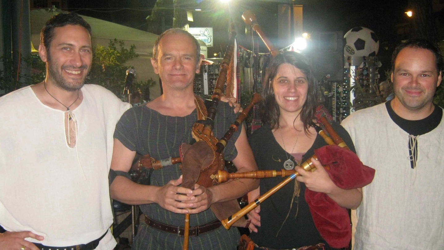 Il gruppo dei Cisalpipers proporrà anche musica celtica