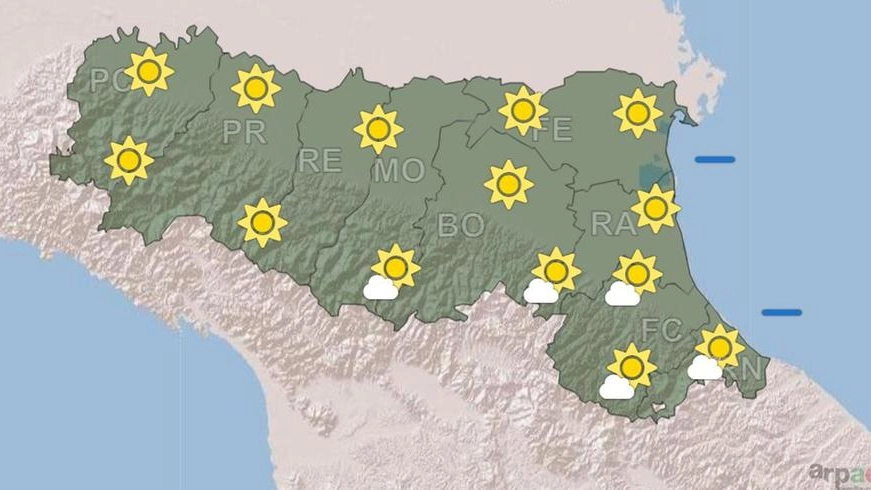 Ondata di caldo in Emilia Romagna