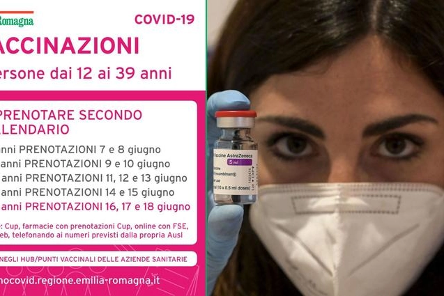 Vaccini Emilia Romagna, il calendario delle prenotazioni
