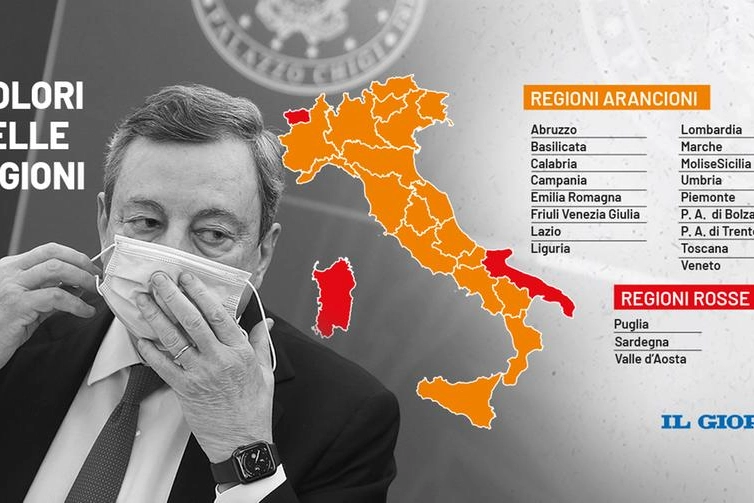 La nuova mappa d'Italia