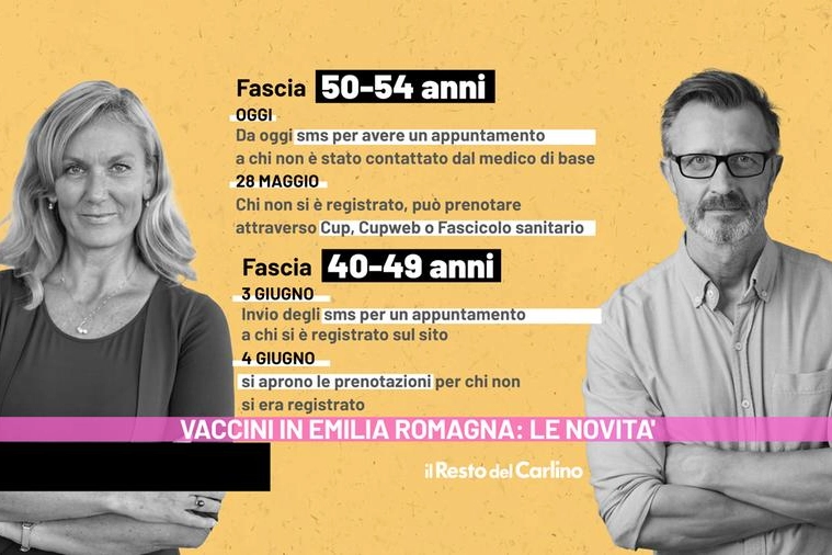 Vaccini in Emilia Romagna: ecco le novità