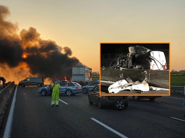 Rapina al portavalori in autostrada: Modena, inferno in A1