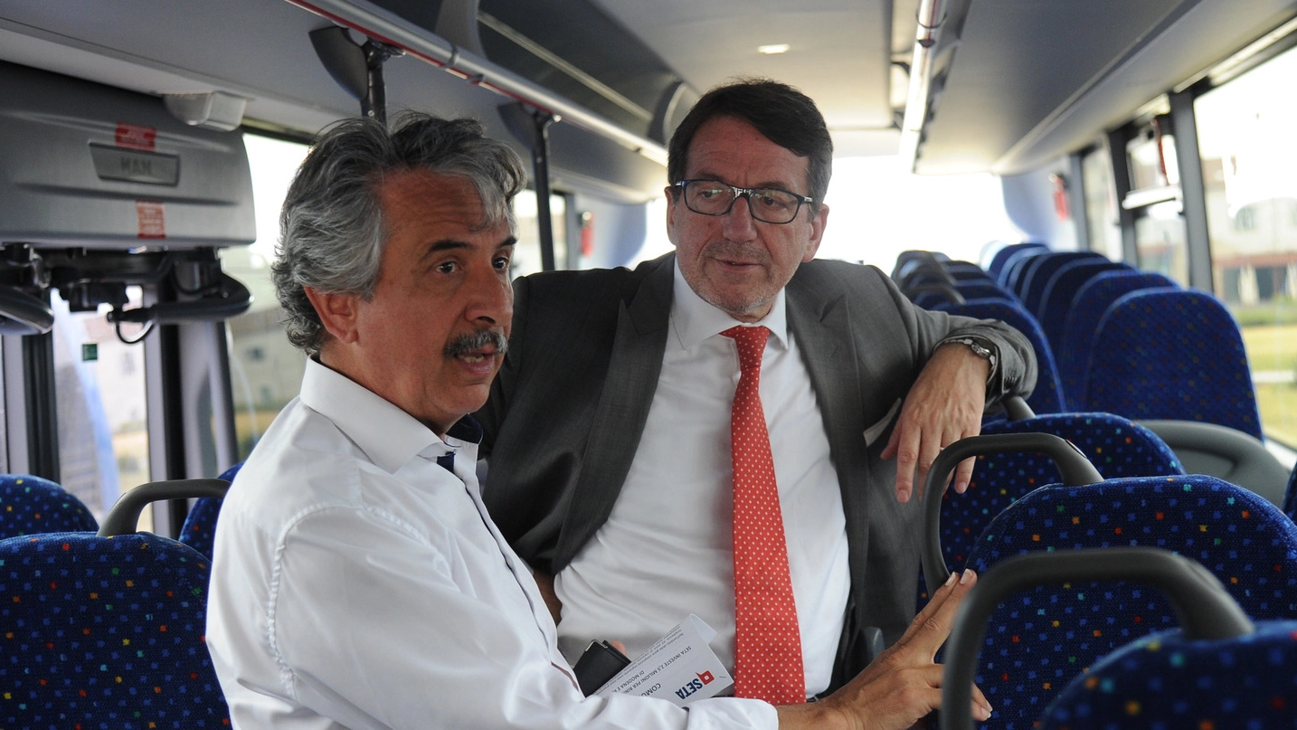 Il presidente Seta, Vanni Bulgarelli, e il sindaco Giancarlo Muzzarelli (foto Fiocchi)