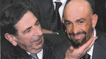 Romano Cenni con Marco Pantani (foto dell’archivio di famiglia)