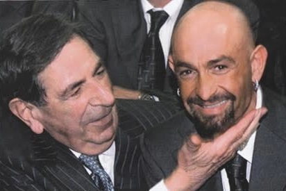 Romano Cenni con Marco Pantani (foto dell’archivio di famiglia)