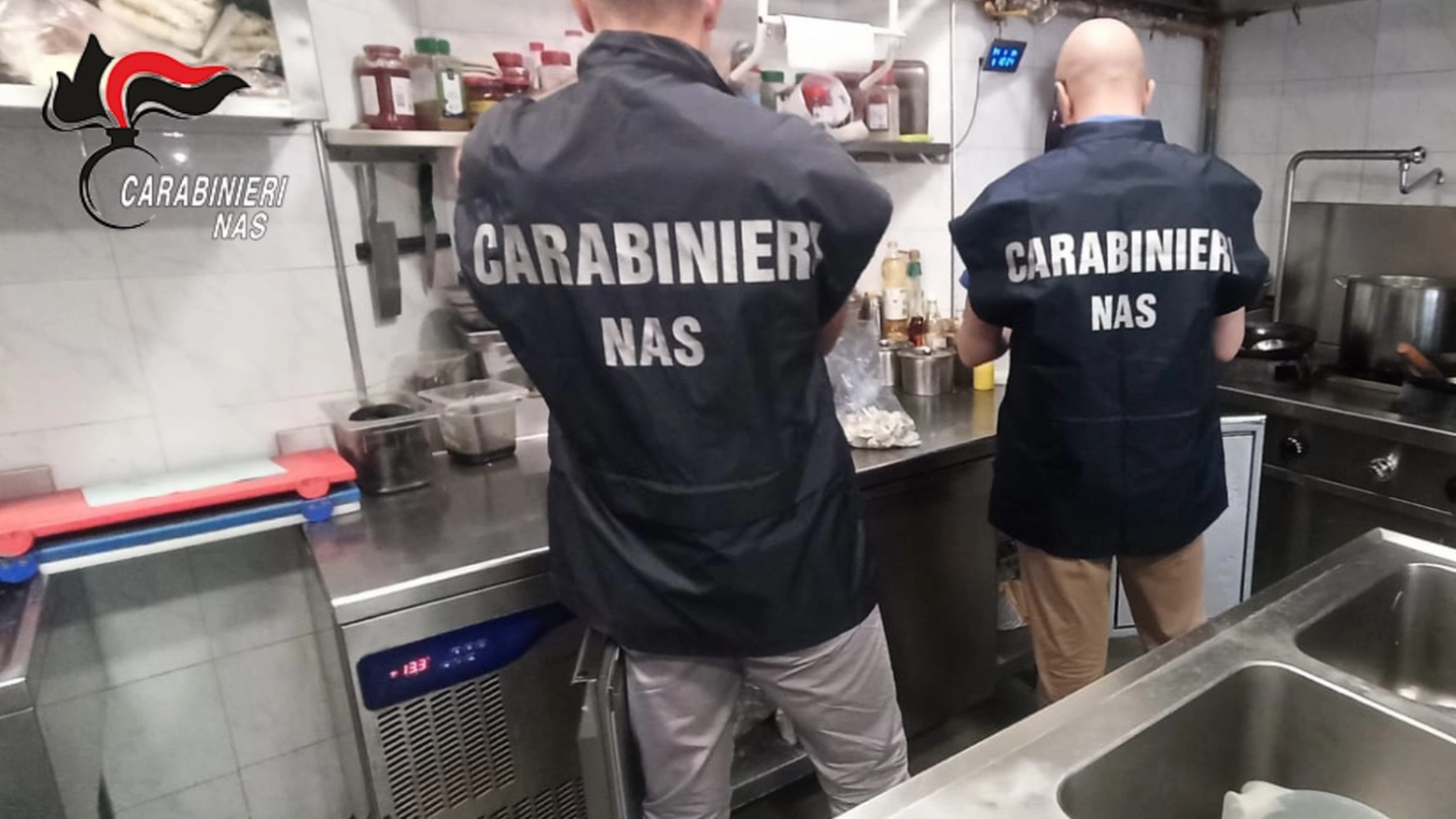 I carabinieri del Nas durante un controllo (Foto d'archivio)