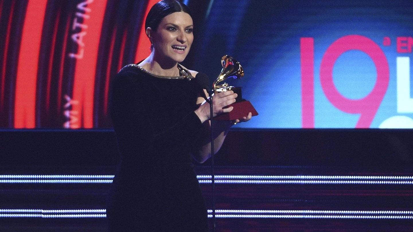 Laura Pausini trionfa ai Latin Grammy Awards (Foto Ansa)