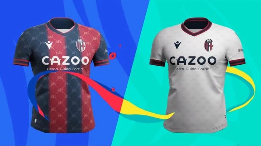 Ecco le nuove maglie del Bologna per stagione 2022-2023