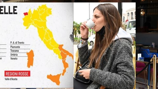 La mappa odierna dell'Italia