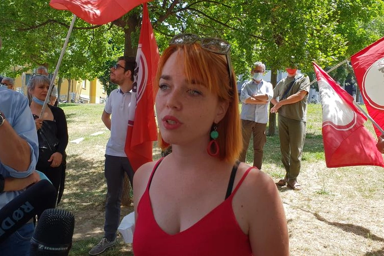 Marta Collot, 27 anni, candidata di Potere al Popolo